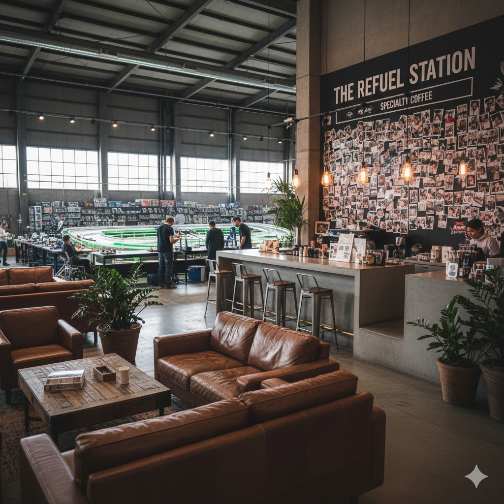 The Refuel Station — specialty coffee lounge